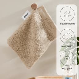 s.Oliver Waschhandschuh | Beige