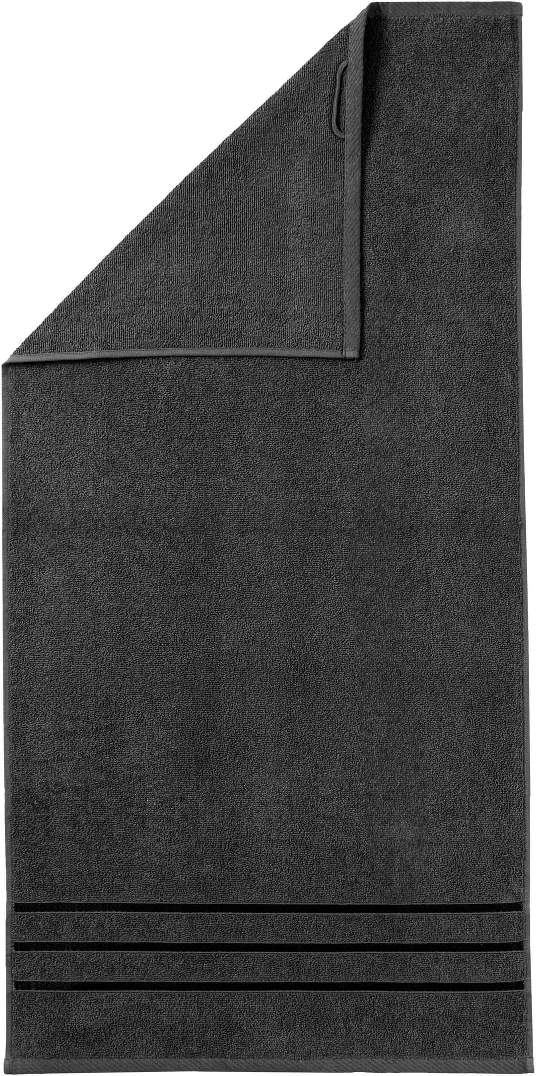Bruno Banani Clement Handtuch Set | Schwarz