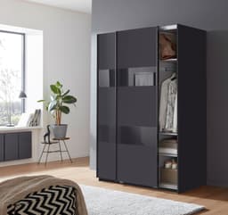 Wimex Schwebetürenschrank Altona | Grau