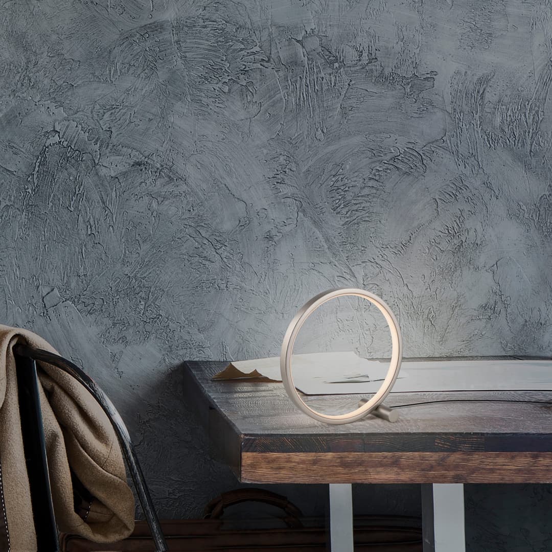 JUST LIGHT MINI RITUS Tischleuchte | Silber
