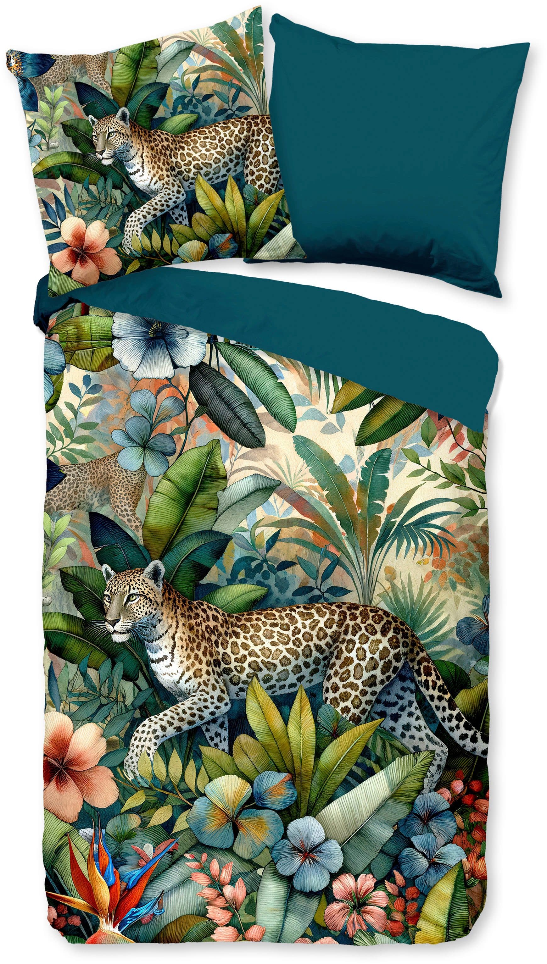 PURE luxury collection Raza Bettwäsche-Set | Mehrfarbig