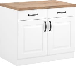 wiho Küchen Unterschrank Erla | Weiß