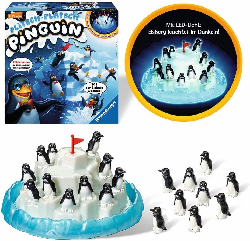Ravensburger Plitsch Platsch Pinguin | Mehrfarbig