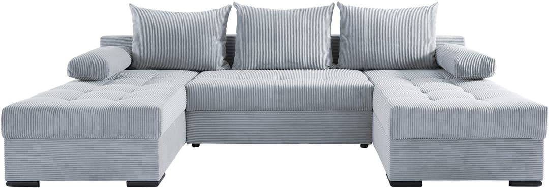 COLLECTION AB Wohnlandschaft Josy U-Form | Grau