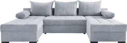 COLLECTION AB Wohnlandschaft Josy U-Form | Grau