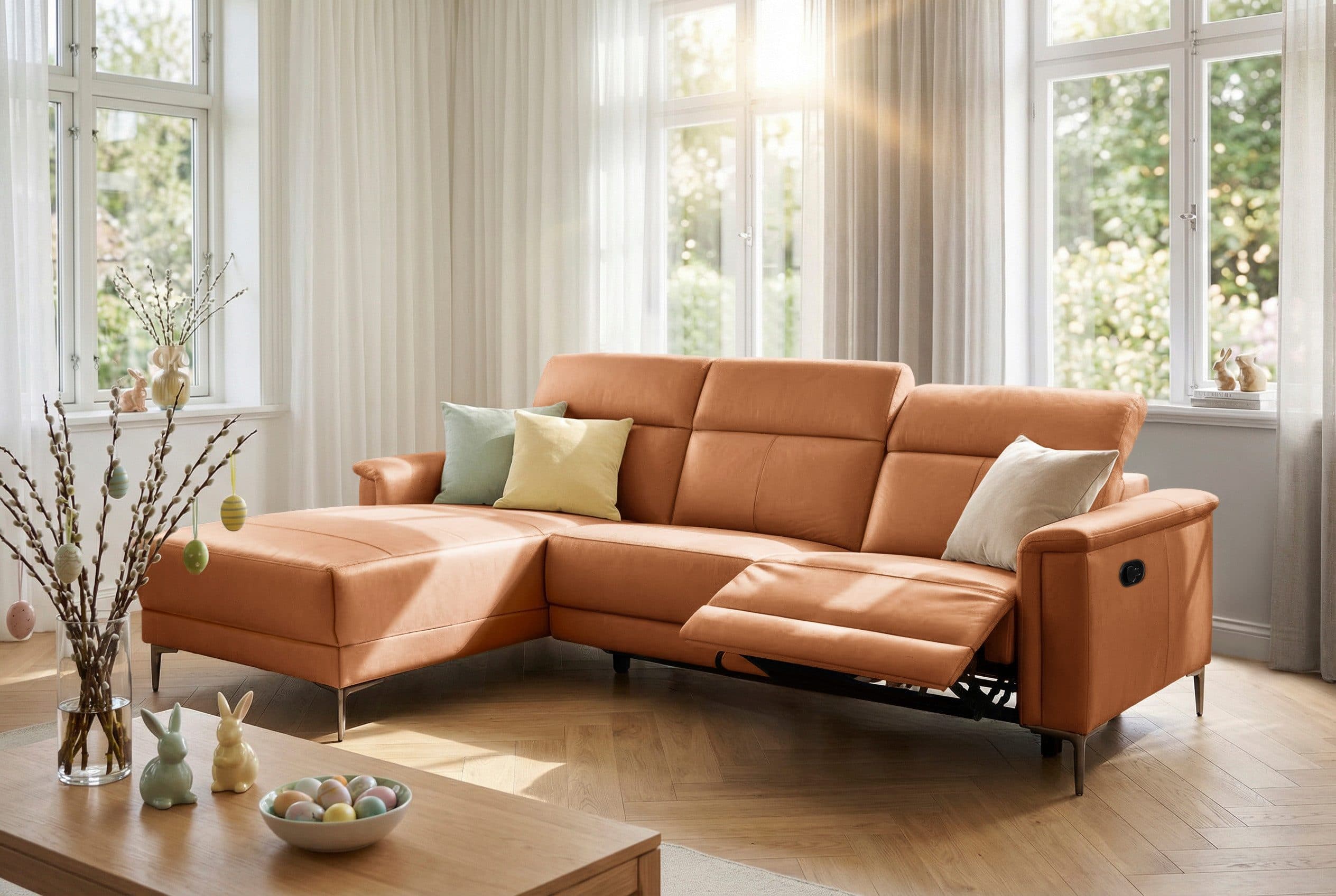 OTTO home Ecksofa LUND | Braun