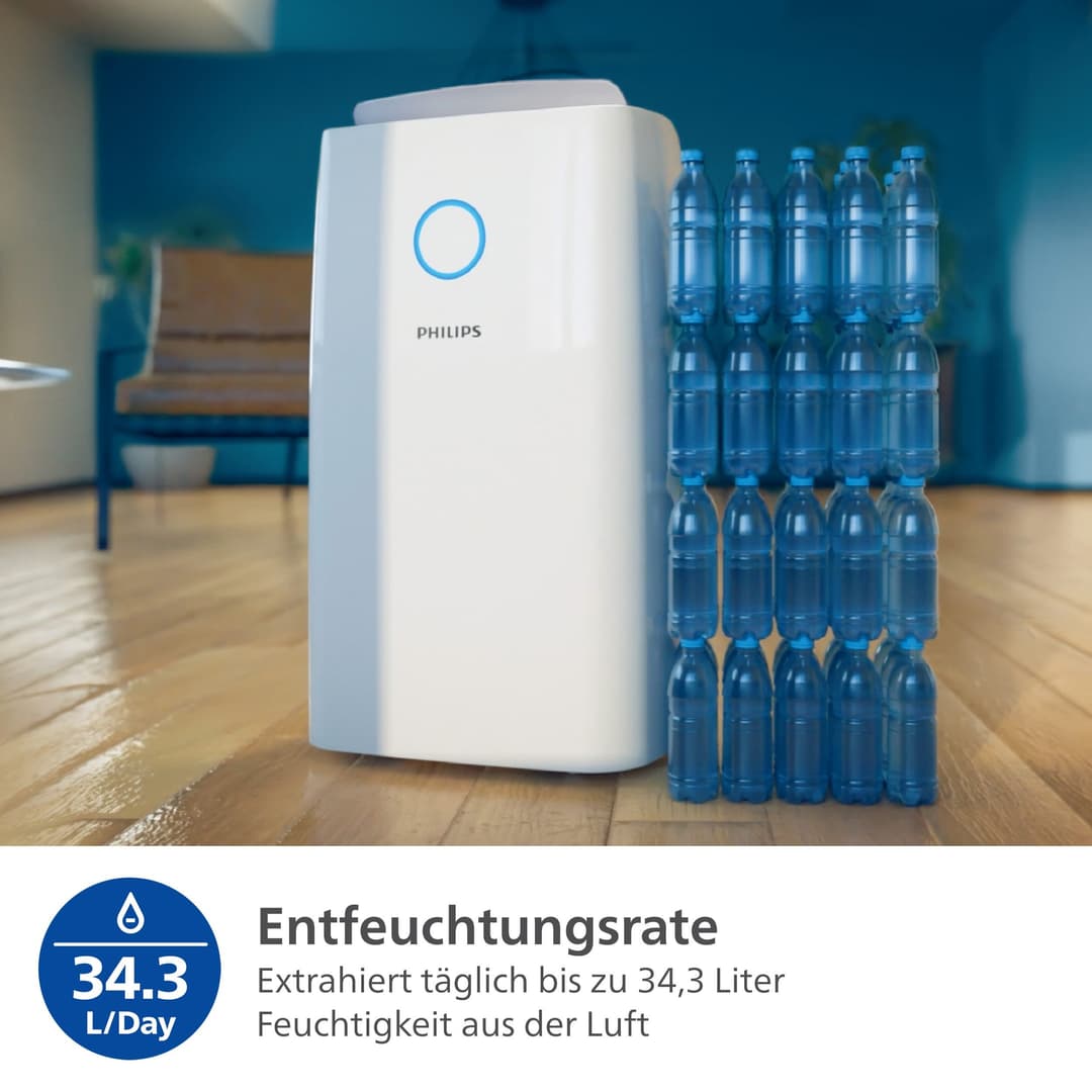 Philips Luftentfeuchter DE3306/11 3000 Series | Weiß