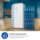 Philips Luftentfeuchter DE3306/11 3000 Series | Weiß 5