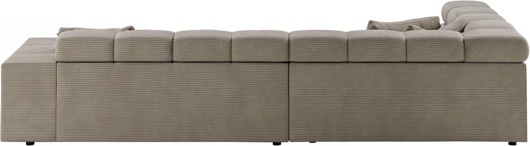 Home affaire Ecksofa Ancona | Braun