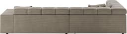Home affaire Ecksofa Ancona | Braun