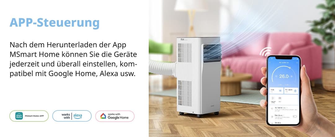 comfee 3-in-1-Klimagerät »Easy Cool 7000« | Weiß