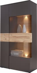 FORTE Vitrine Como Highboard | Braun 3