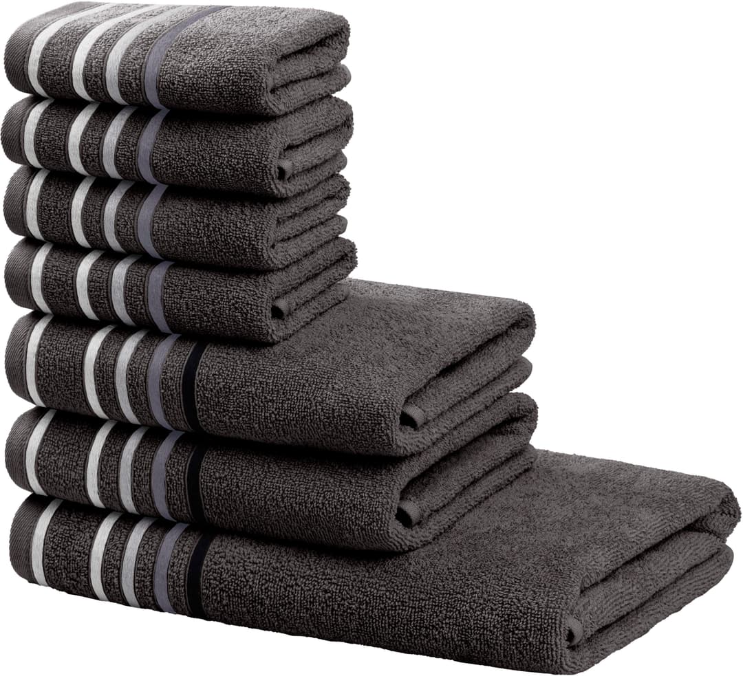 OTTO home Handtuch Set Niki | Grau