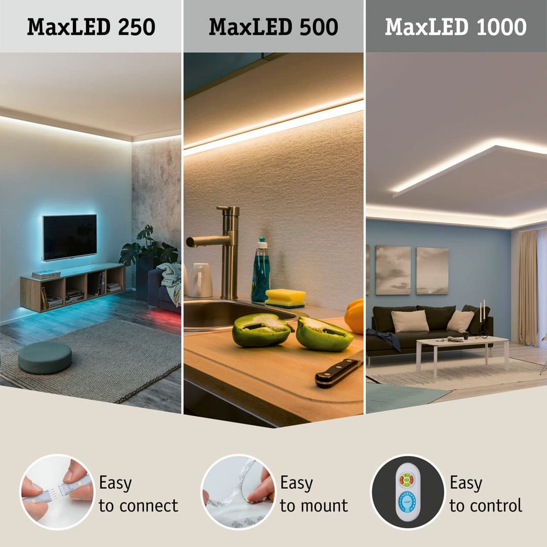 Paulmann MaxLED 250 TV Comfort Basisset | Mehrfarbig