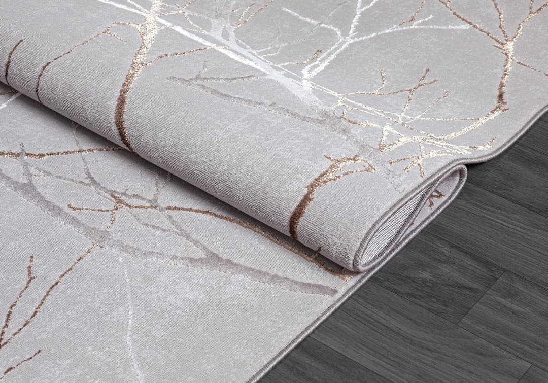 the carpet Teppich Mila | Grau