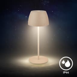Briloner Leuchten Tischleuchte 2er Set | Beige