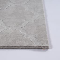 the carpet Teppich Knight | Grau