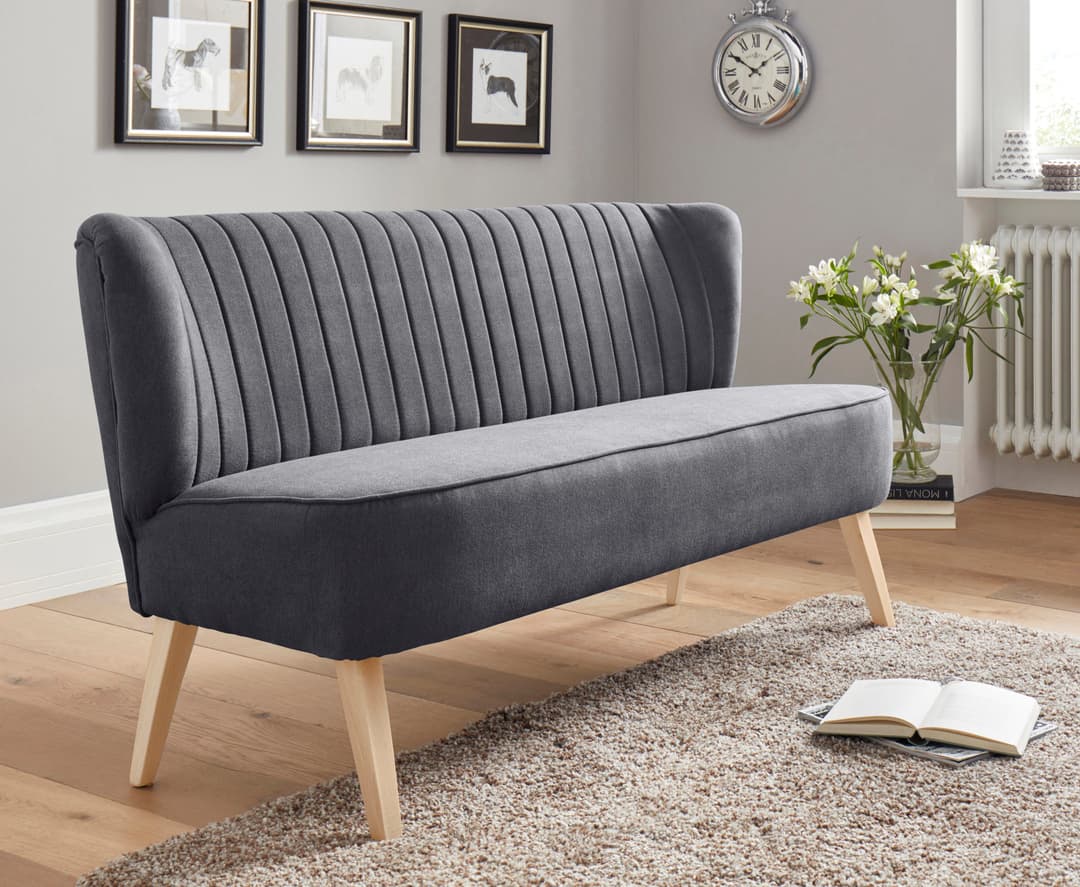 Home affaire 2-Sitzer Campi | Grau