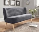 Home affaire 2-Sitzer Campi | Grau