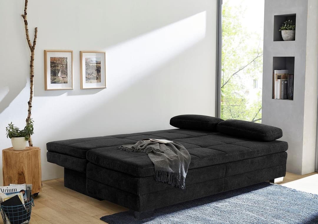 Jockenhöfer Gruppe Schlafsofa Lincoln | Grau