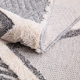 Carpet City Hochflor-Teppich Valencia 731 | Grau