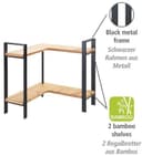 WENKO Küchenregal Lou | Braun 3