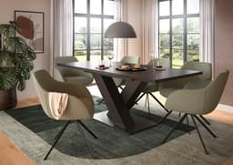 Home affaire Esstisch Motus | Grau