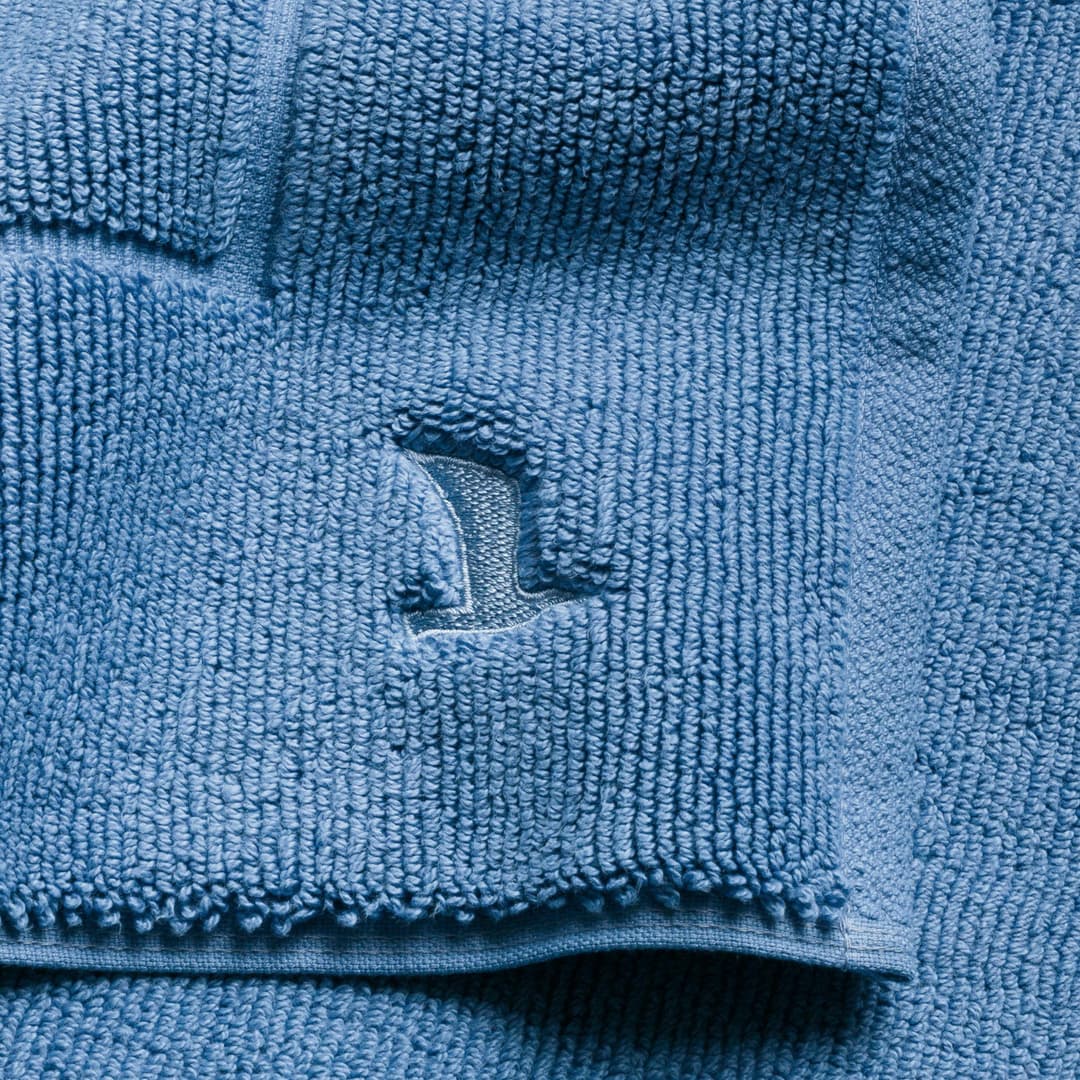 Möve Badematte Superwuschel | Blau