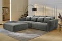 Jockenhöfer Gruppe Big-Sofa Gulliver | Grau 3