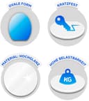 ADOB WC-Sitz Mare | Weiß 5
