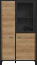 FORTE Vitrine High Rock | Holztöne 3