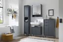 BASIC by Balculina Hochschrank Lucera | Grau 5