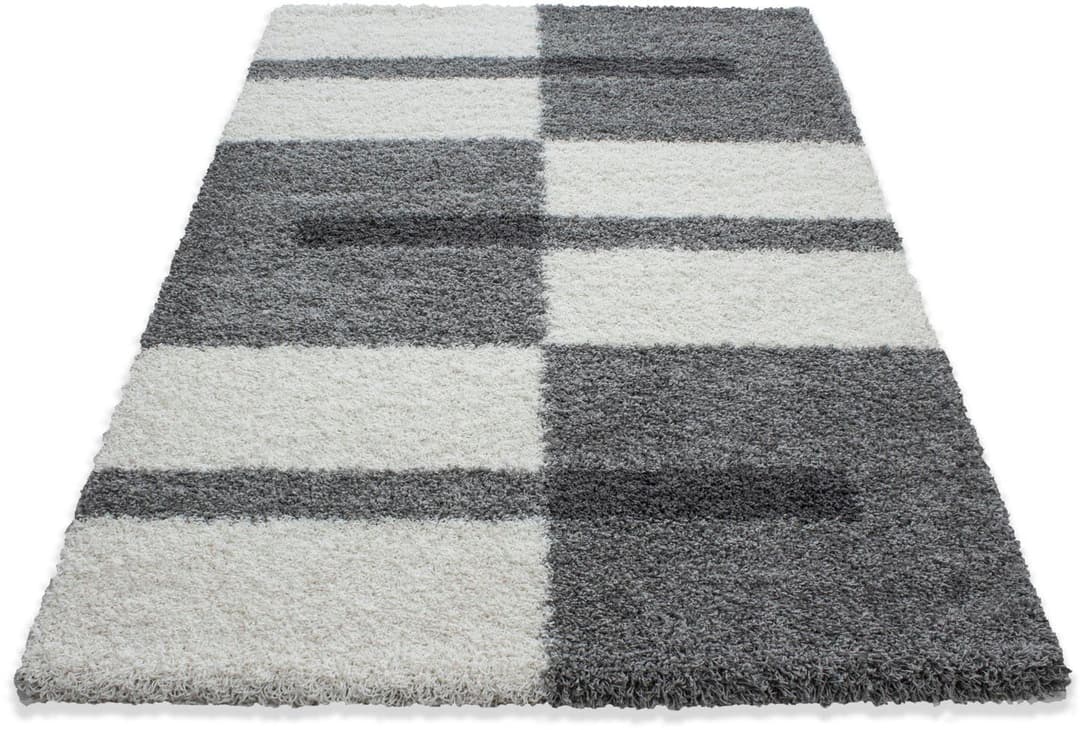 Ayyildiz Teppiche Gala Shaggy 2505 Hochflor-Teppich | Grau