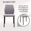 OTTO home Esszimmerstuhl Lumos | Grau 3
