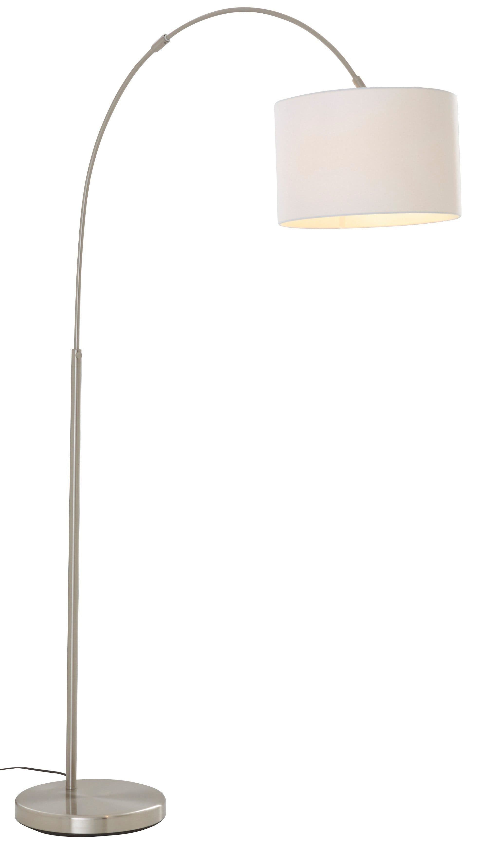 TRIO Leuchten Bogenlampe Hotel | Weiß