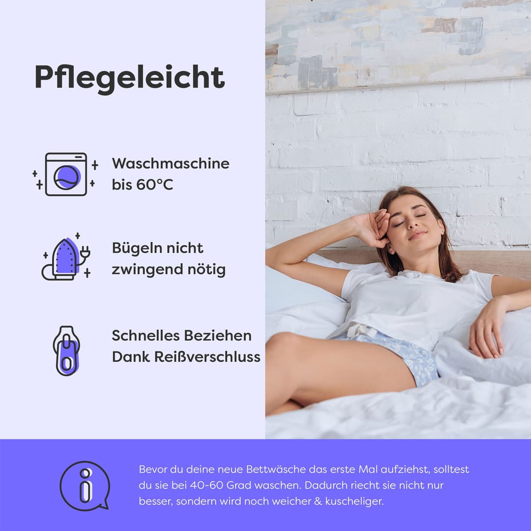 Wolkenfeld Kissenbezug | Blau