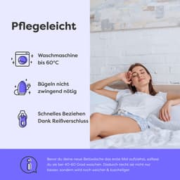 Wolkenfeld Kissenbezug | Blau