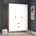 Forte Drehtürenschrank Vankka | Holztöne 2