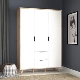 Forte Drehtürenschrank Vankka | Holztöne