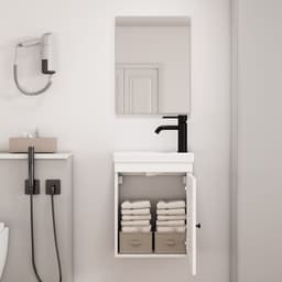 welltime Badezimmer-Set Antwerpen | Weiß