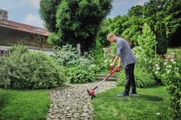 Einhell Akku-Rasentrimmer GE-CT 18/30 Li-Solo | Mehrfarbig