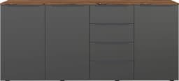 borchardt Möbel Highboard Tom | Braun