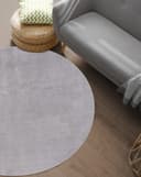 the carpet Teppich Relax rund | Grau 4