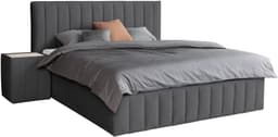 Home affaire Polsterbett Effy | Schwarz