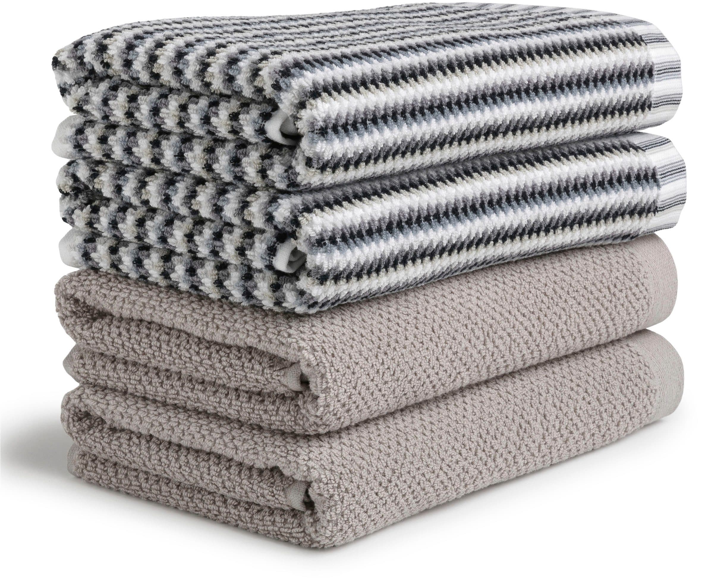 Möve Handtuch Set Bliss | Grau