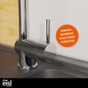 Eisl Spültischarmatur mit Geschirrbrause | Silber 5