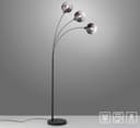 JUST LIGHT Stehlampe ZEA | Schwarz 3