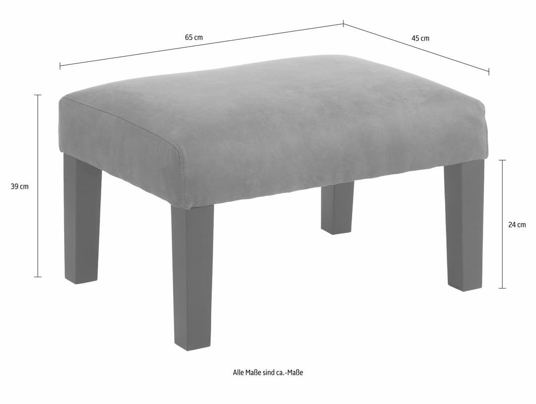 Home affaire Hocker Bedford | Schwarz