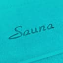 Möve for frottana Saunatuch Pearl | Türkis 2