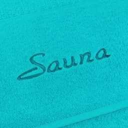 Möve for frottana Saunatuch Pearl | Türkis